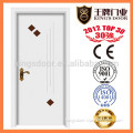 made in china fancy solid wooden double color door design